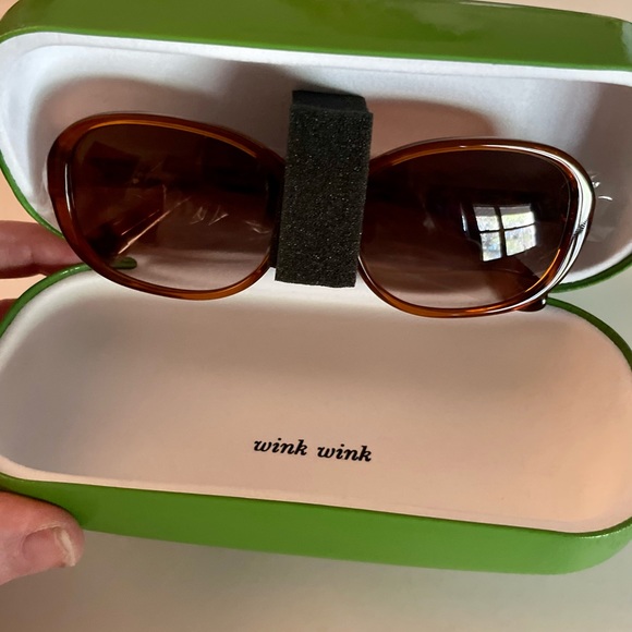 KATE SPADE SAFILO GROUP IZABELLA/G/S/09Q BROWN SUNGLASSES•BRAND NEW•W/CASE - Picture 9 of 12